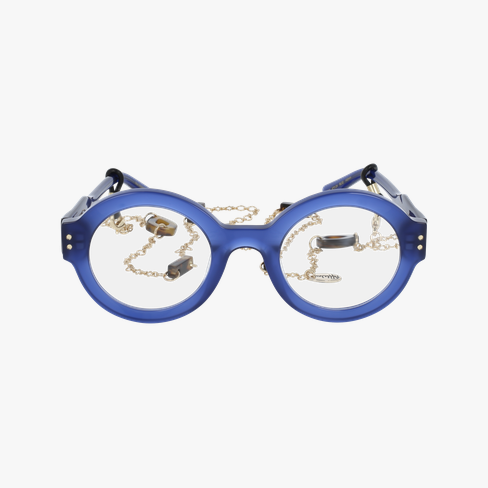 Lunettes de vue femme CARACTÈRES PERSPICACE bleu/violet