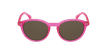 LUNETTES DE SOLEIL enfant STEFANY rose - Vue de face