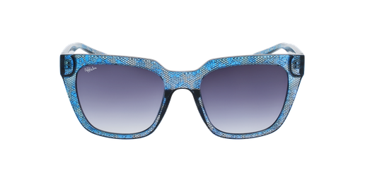 LUNETTES DE SOLEIL femme DEYA bleuVue de face