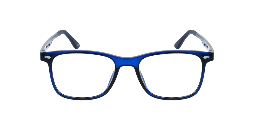 LUNETTES DE VUE homme BASTIAN bleu - Vue de face