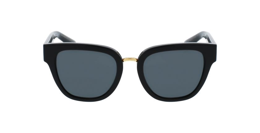 LUNETTES DE SOLEIL femme DG4437 noir - Vue de face
