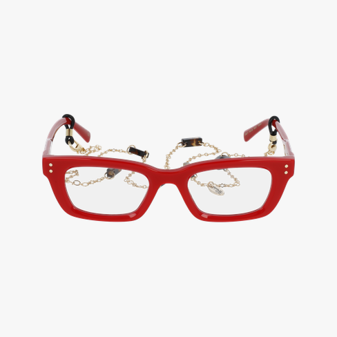 Lunettes de vue femme CARACTÈRES CRÉATIVE rouge
