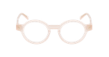 Lunettes de vue femme CARACTÈRES POÉTIQUE marron - Vue de face