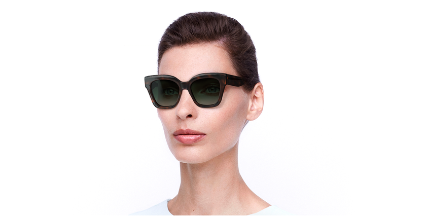 LUNETTES DE SOLEIL femme ALTEA 6789 écaille - Vue de face