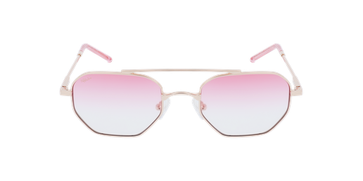 LUNETTES DE SOLEIL CERVIN doré/roseVue de face