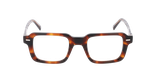 Lunettes de vue homme CARACTÈRES SPONTANE écaille - Vue de face