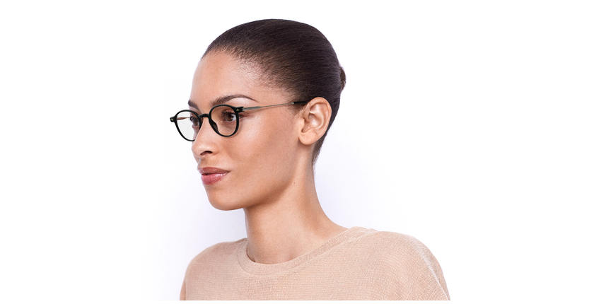 LUNETTES DE VUE femme MAGIC MAREVA noir - vue de 3/4