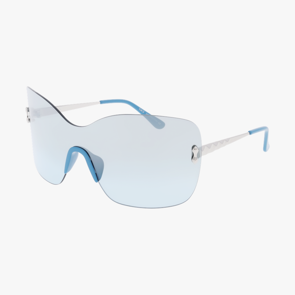 Lunettes de soleil femme AMBRA bleu - Vue de face