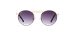 LUNETTES DE SOLEIL femme ROMY noir/doré - Vue de face