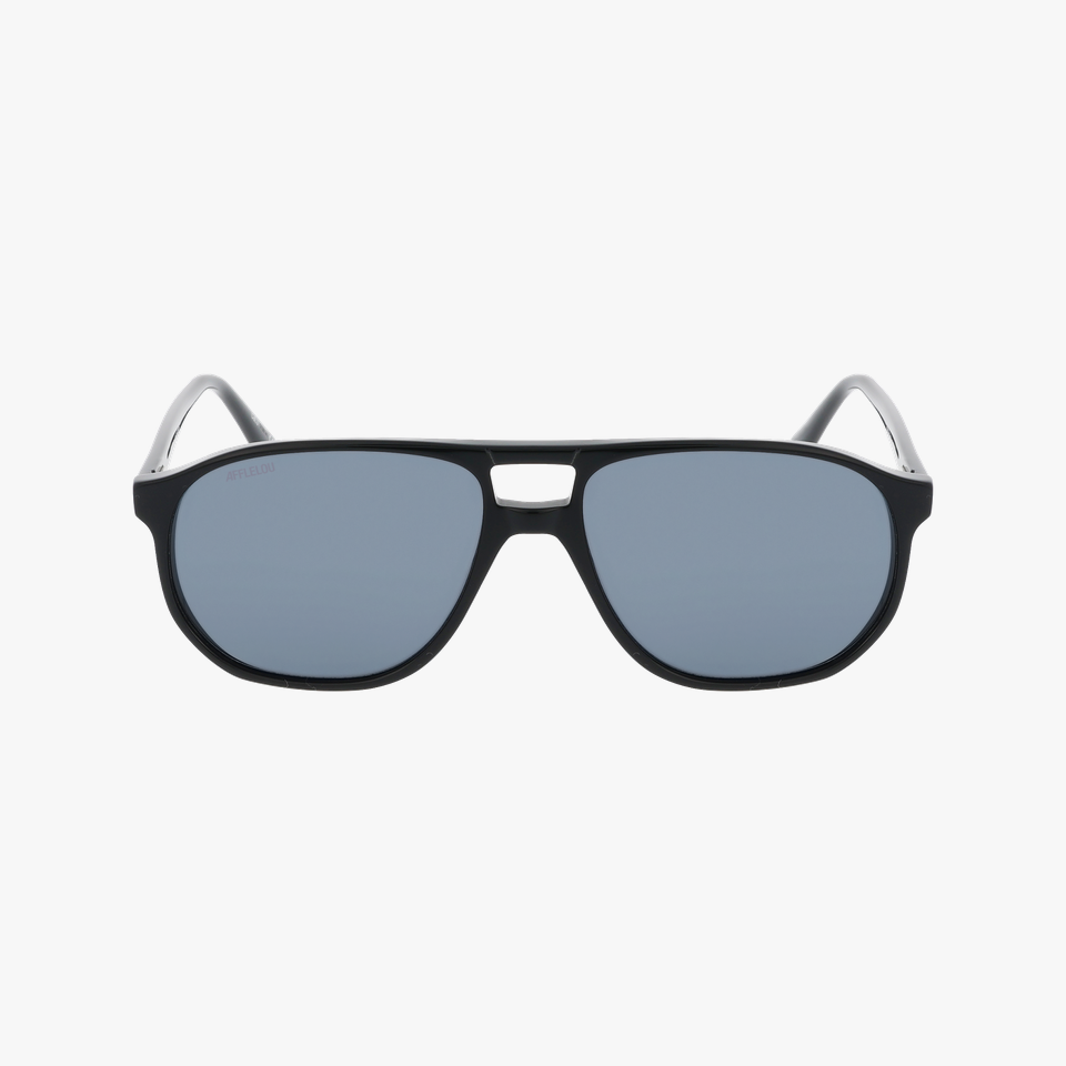 Lunettes de soleil homme TARVISIO noir - Vue de face