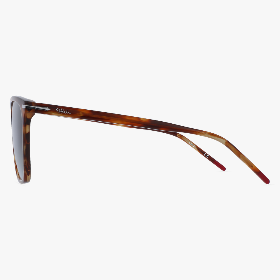 Lunettes de soleil homme CAROUGE écaille - Vue de face