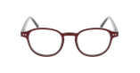 Lunettes de vue enfant MARCELIN rouge/noir - Vue de face