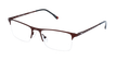 LUNETTES DE VUE homme MAGIC 105 rouge - Vue de face