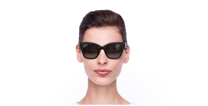 LUNETTES DE SOLEIL femme LO650S écaille - Vue de face