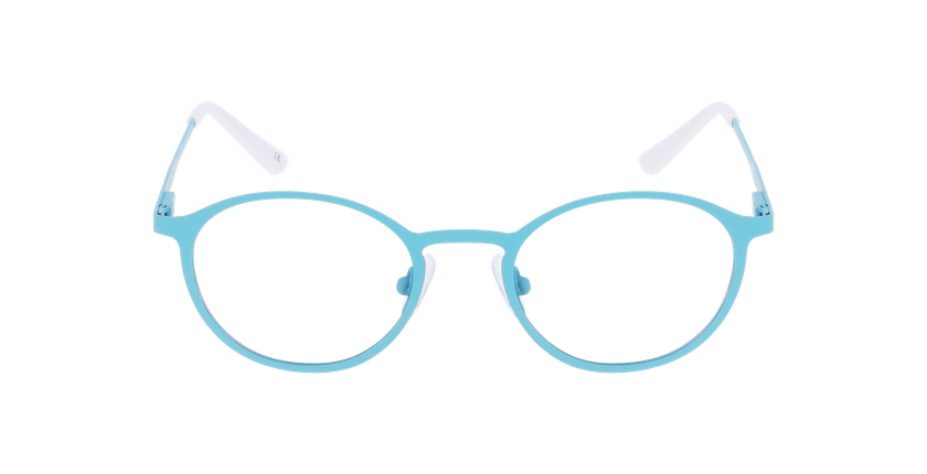 Lunettes de vue homme ROMAN bleu/blanc - Vue de face