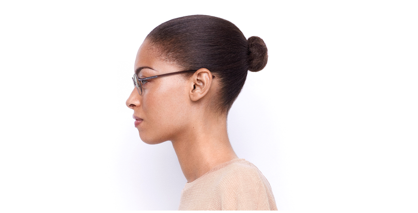 LUNETTES DE VUE femme MAGIC LEYA violet - Vue de côté