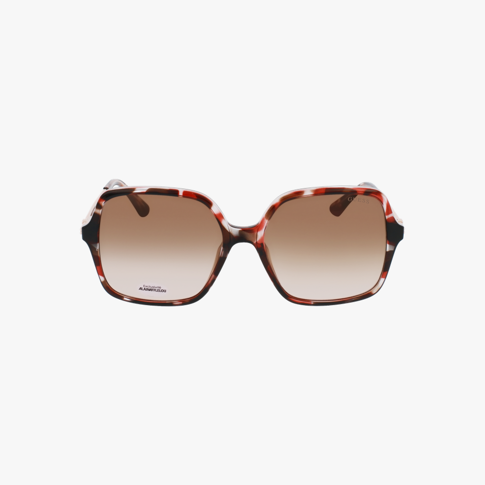 Lunettes de soleil femme GU7845 rose - Vue de face