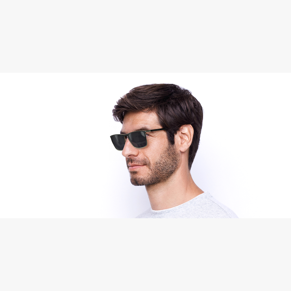 Lunettes de soleil homme 1004/S gris - Vue de 3/4