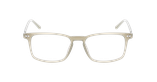 Lunettes de vue homme CARMIN beige/gris - Vue de face