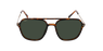 Lunettes de soleil homme IKER écaille/dorée