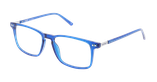 Lunettes de vue homme CARMIN bleu - Vue de face