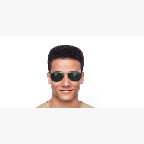 Lunettes de soleil homme COCKPIT dorée