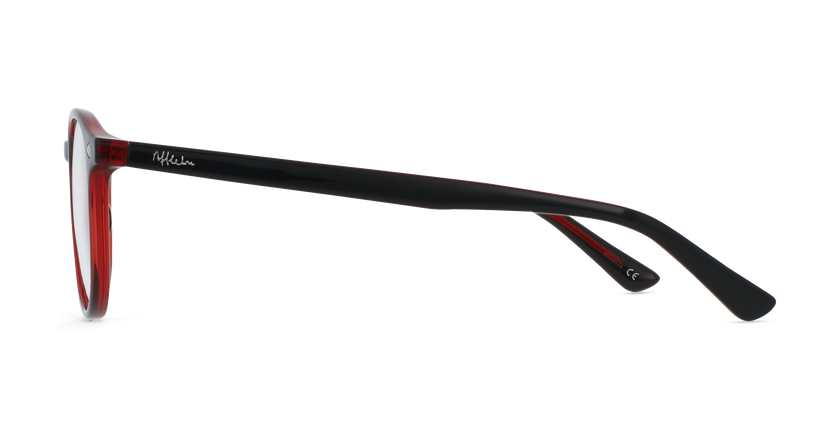LUNETTES DE VUE enfant MAGIC KAY noir/rouge - Vue de face