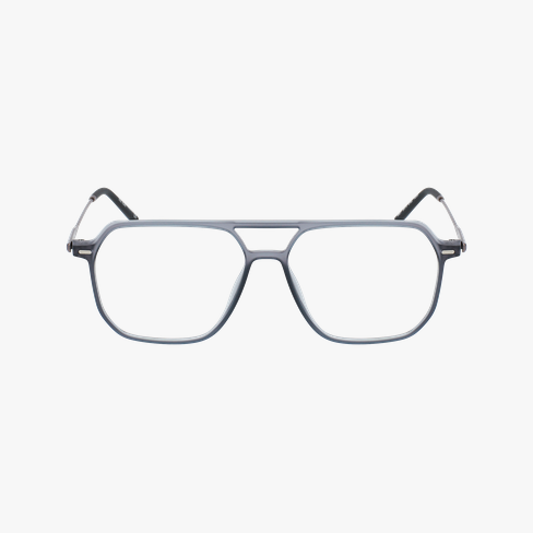 Lunettes de vue homme ALAN gun/argenté Vue de face