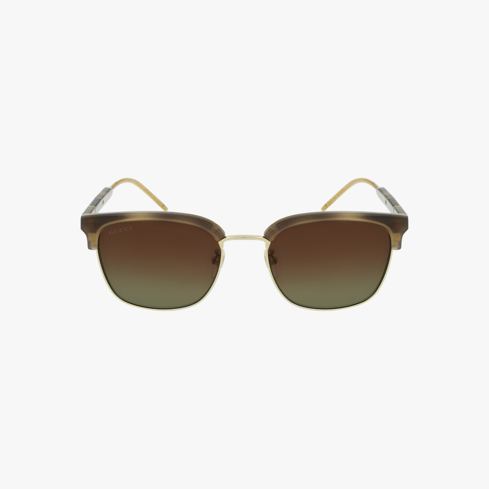 Lunettes de soleil homme GG0846SK écaille - Vue de face