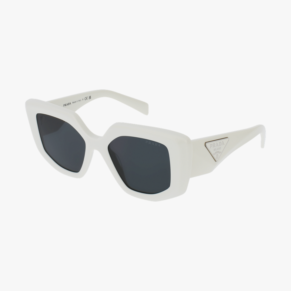 Lunettes de soleil femme PR 14ZS blanc - Vue de face