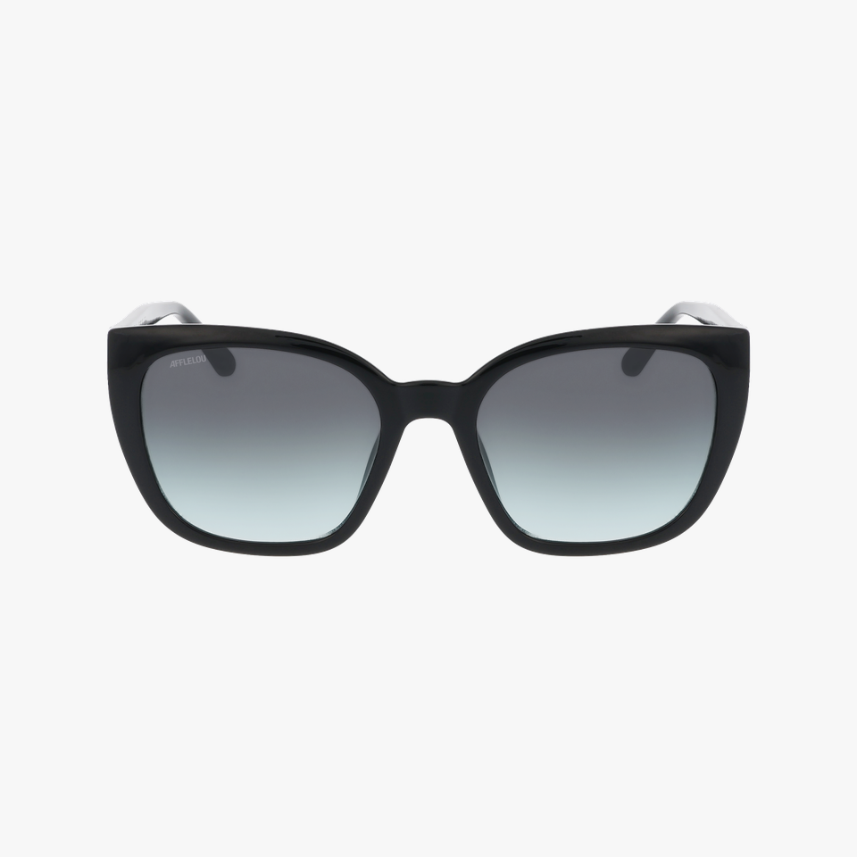 Lunettes de soleil femme IVREA noir - Vue de face