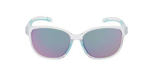 LUNETTES DE SOLEIL femme Windy cristal/turquoiseVue de face