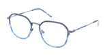 Lunettes de vue homme MAGIC 184 bleu/bleu dégradé - Vue de face