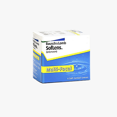 Lentilles de contact SofLens Multifocal 6L - Vue de face