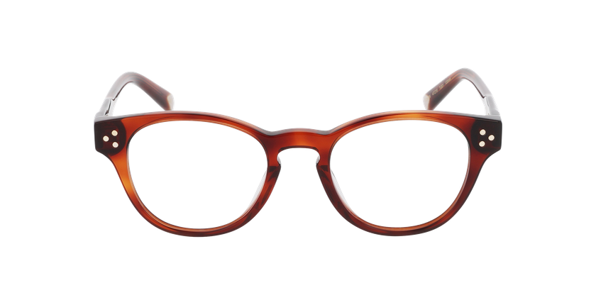 Lunettes de vue femme CARACTÈRES PIPLETTE écaille - Vue de face