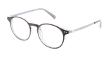 Lunettes de vue homme DAYAN gris/gris - Vue de face