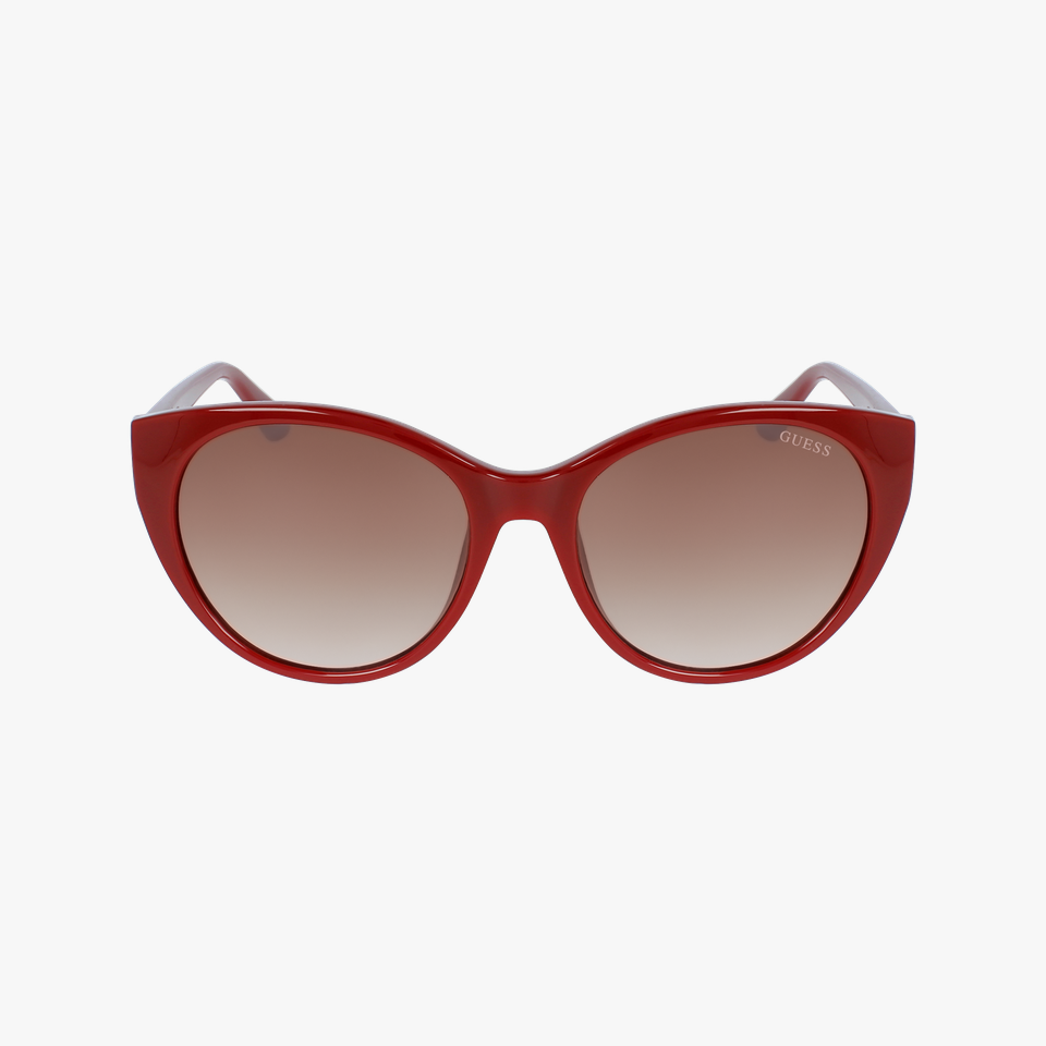 Lunettes de soleil femme GU7594 rouge - Vue de face