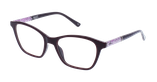 Lunettes de vue femme MAGIC 197 violet - Vue de face