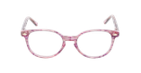 Lunettes de vue enfant 7 rose - Vue de face