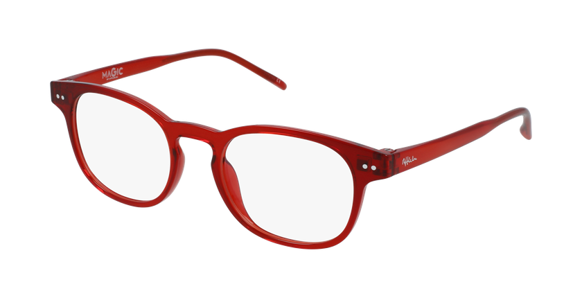 LUNETTES DE VUE enfant MAGIC 50 rouge - vue de 3/4