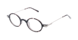 Lunettes de vue femme MAGIC246 écaille/gris - Vue de face