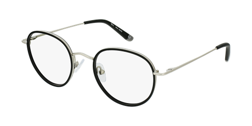 LUNETTES DE VUE enfant NERD noir/argenté