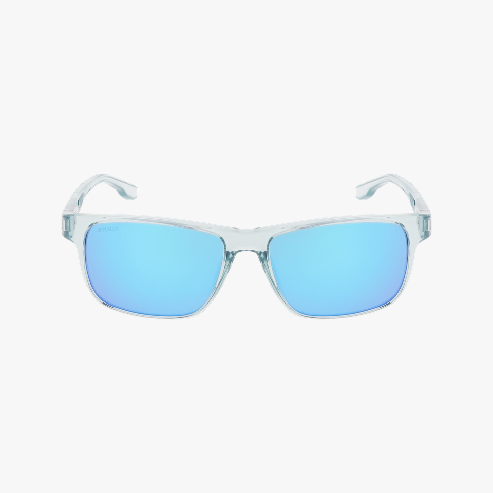 Lunettes de soleil homme TATE POLARIZED bleu - Vue de face