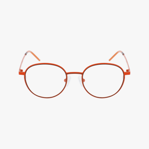 Lunettes de vue homme MAGIC 155 orange/marron Vue de face