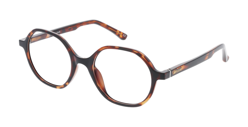 Lunettes de vue enfant CALIE écaille - Vue de face
