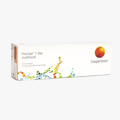Lentilles de contact Proclear® 1day Multifocal 30L - Vue de face