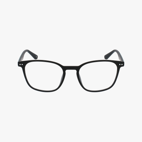 Lunettes de vue homme AYMERIC noir/vert Vue de face