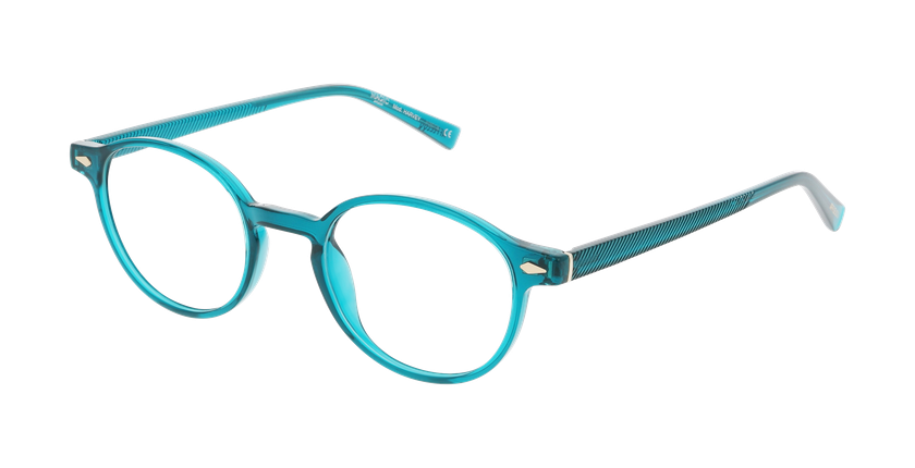 Lunettes de vue homme HARVEY vert - Vue de face