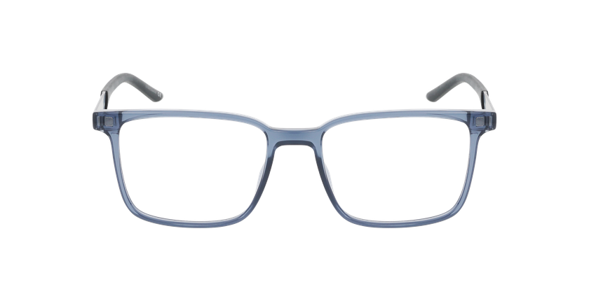 Lunettes de vue homme ENKI bleu marine/noir - Vue de face