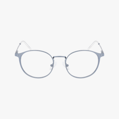 Lunettes de vue femme ANGELIQUE bleu Vue de face